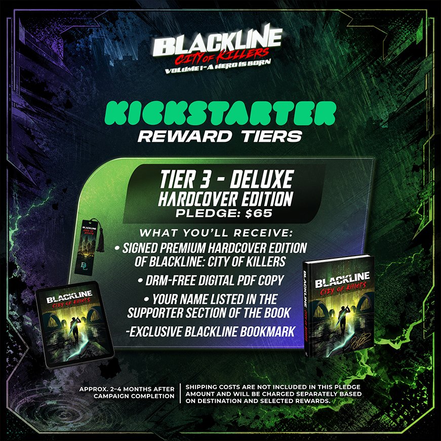 BLACKLINE Deluxe Hardcover Edition